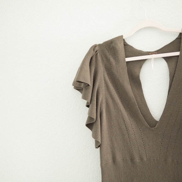 Free People Jodie Sweater Dress Size Large - Picture 9 of 13